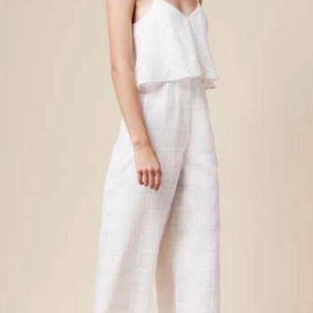 Finders keepers Women's White and Cream Trousers - Picture 2 of 4